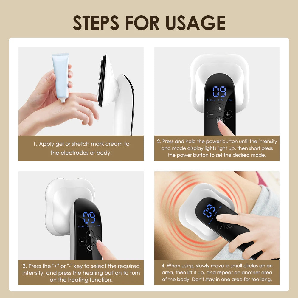 Ultra-Sculpt™ 4-in-1 LED Infrared Lipo & Cellulite Therapy Massager