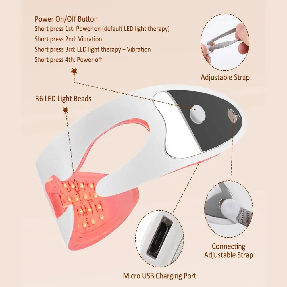 PDT LED Infrared Eye Perfector Mask-LUMILUX