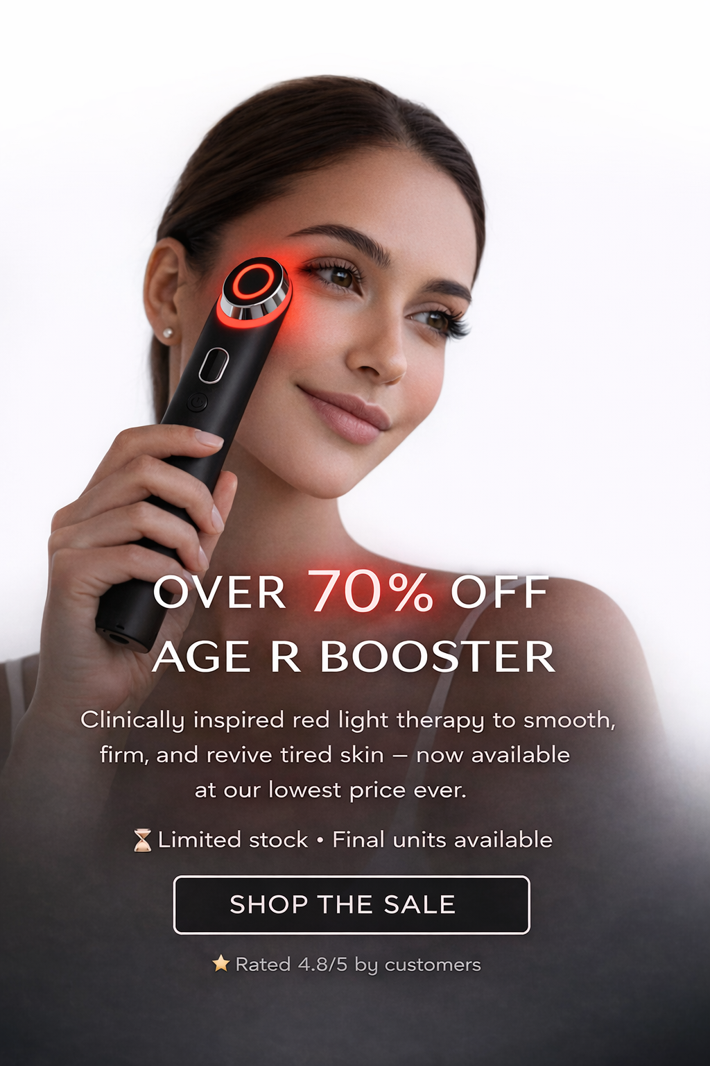 Unlock Radiance at Home with the LUMILUX® Age-R Booster Facial Wand