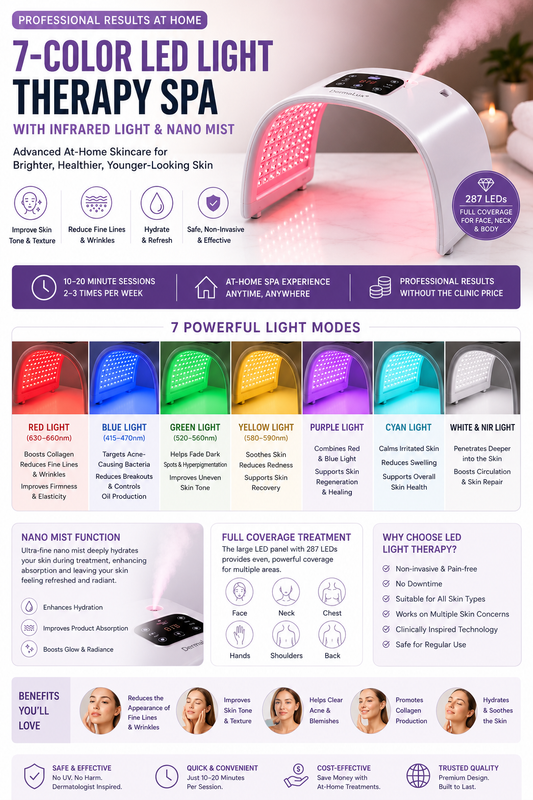 Why LED Light Therapy Is Becoming the Must-Have At-Home Skincare Treatment LUMILUX