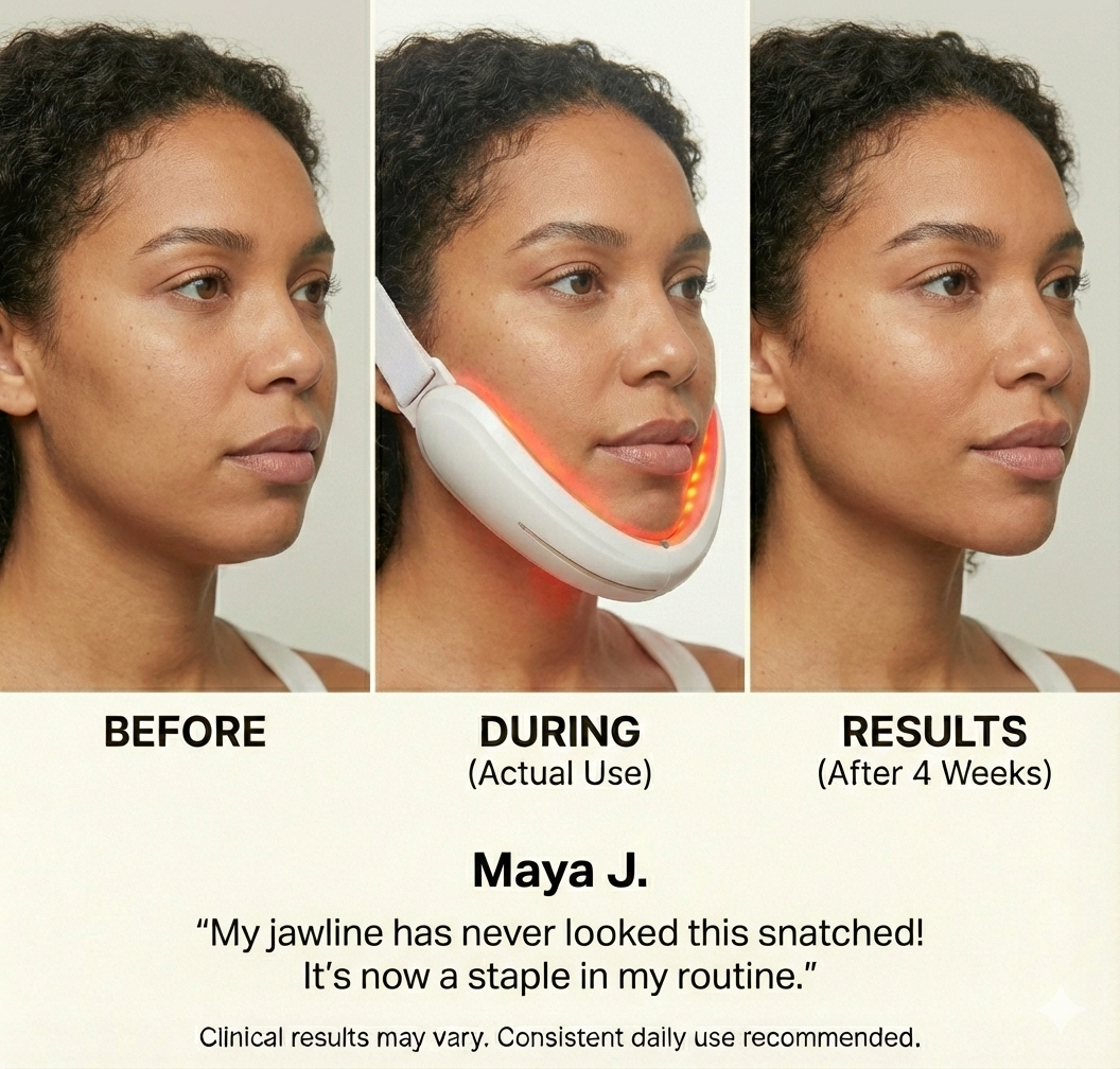 Achieve a Lifted, Sculpted Face at Home with the Lumilux V-Sculpt LED Pro™ Lumilux