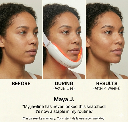 Achieve a Lifted, Sculpted Face at Home with the Lumilux V-Sculpt LED Pro™ Lumilux