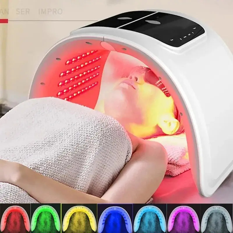 DermaBeam 7-Color LED Light Therapy Mask for Skin Care