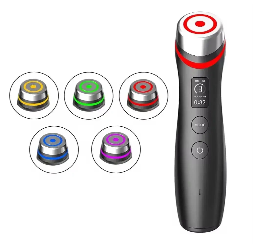 GlowLuxe 5-Color Anti-Aging Light Therapy Device for Skincare