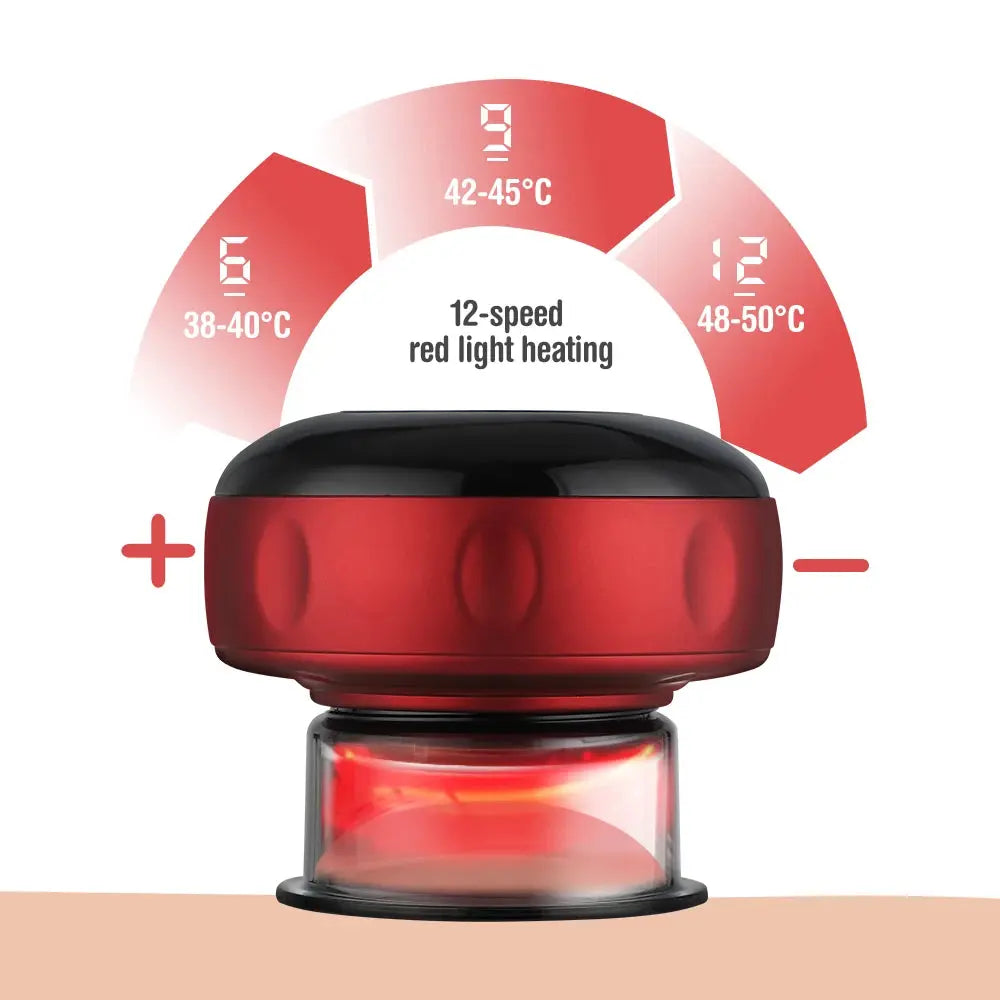 Electric Vacuum Cupping Device for Back and Neck Relief