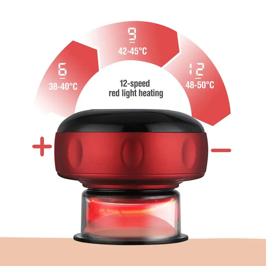 Electric Vacuum Cupping Device for desk-related tension