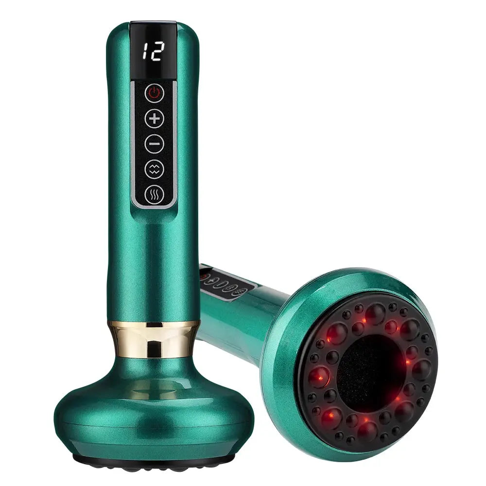 Electric cupping massager versus traditional glass cups