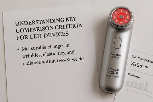 LumiLux® Age-R Booster Facial Wand: Advanced LED, EMS &amp; Skin Firming Technology for At-Home Beauty