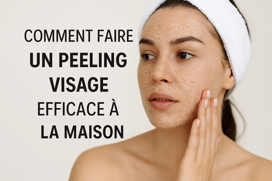 Professional header image for step-by-step guide: Comment Faire un Peeling Visage Efficace à la Maison