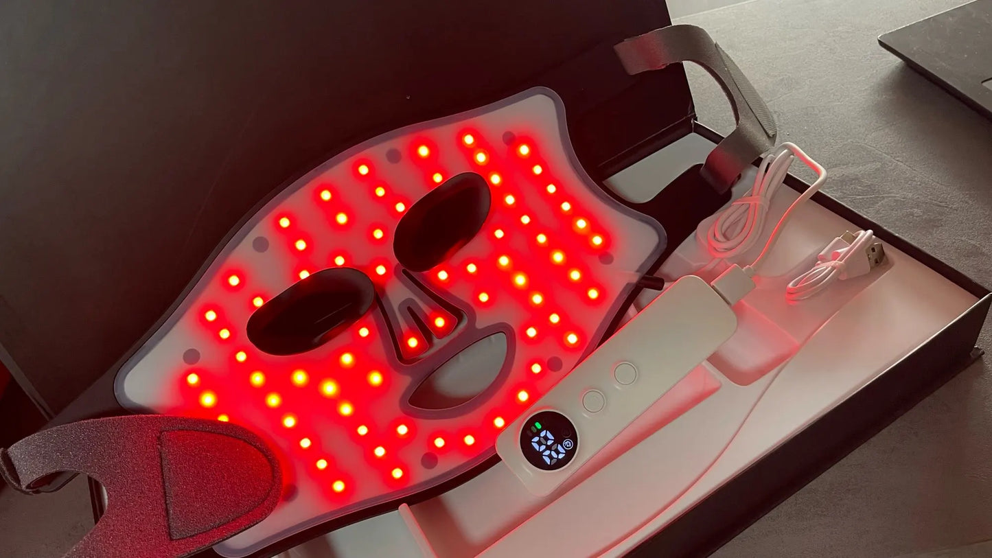 PDT LED Infrared Therapy Mask with Remote