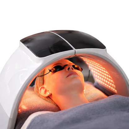 DermaLux® 7-Color LED Therapy Spa – Infrared Light Therapy for Face & Body