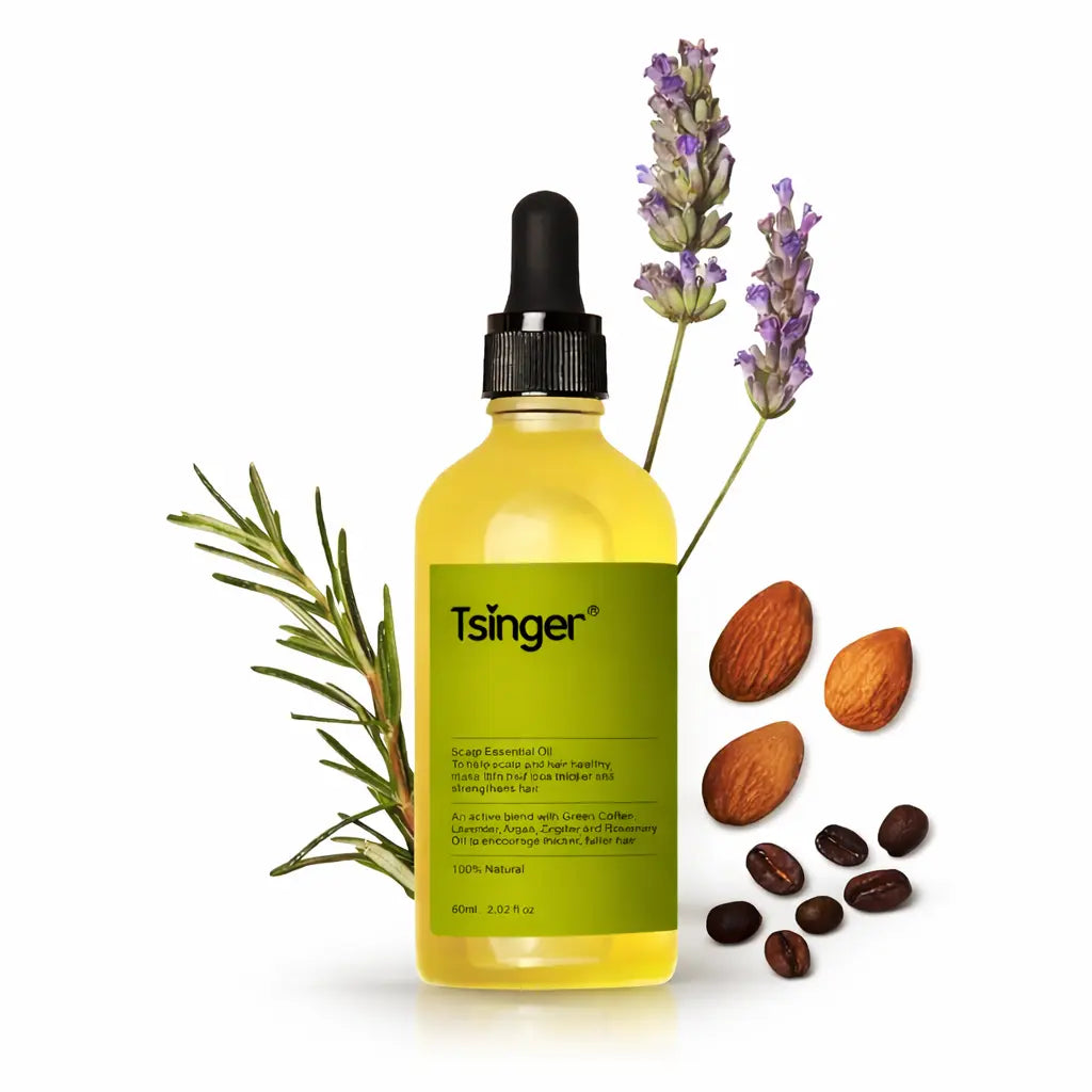 Hair Growth Serum with Essential Oils - Topical Formula 60ml Lumilux