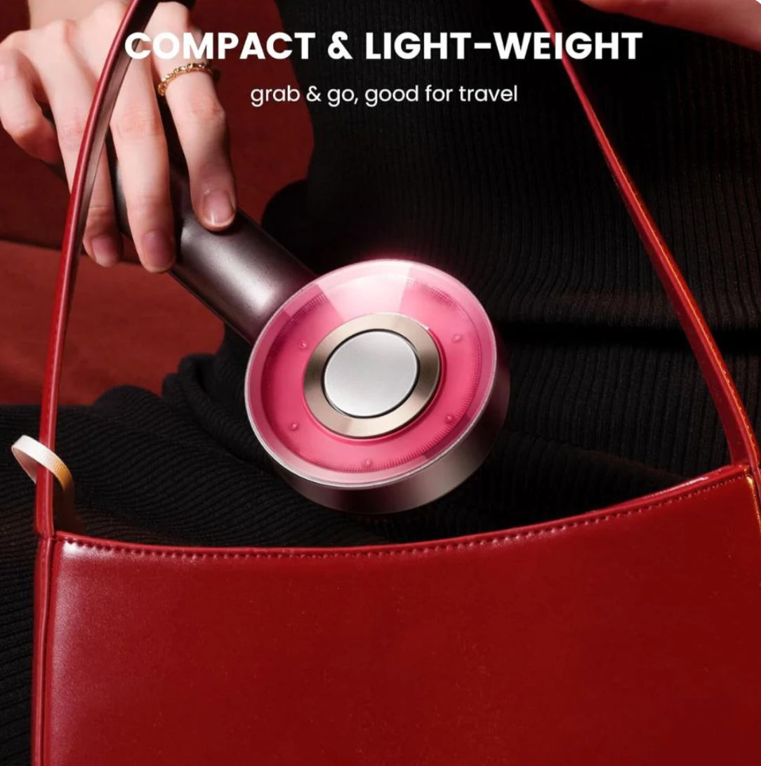 LumiScalp® Pro 3-in-1 Scalp Massager Brush - Infrared LED, Vibration, and Oil Applicator