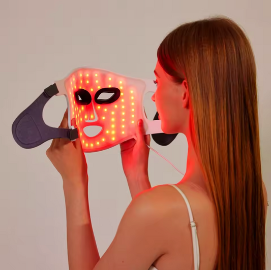 InfraLux® Pro PDT LED Facial Mask Red Light Therapy for Anti-Aging & Acne Care