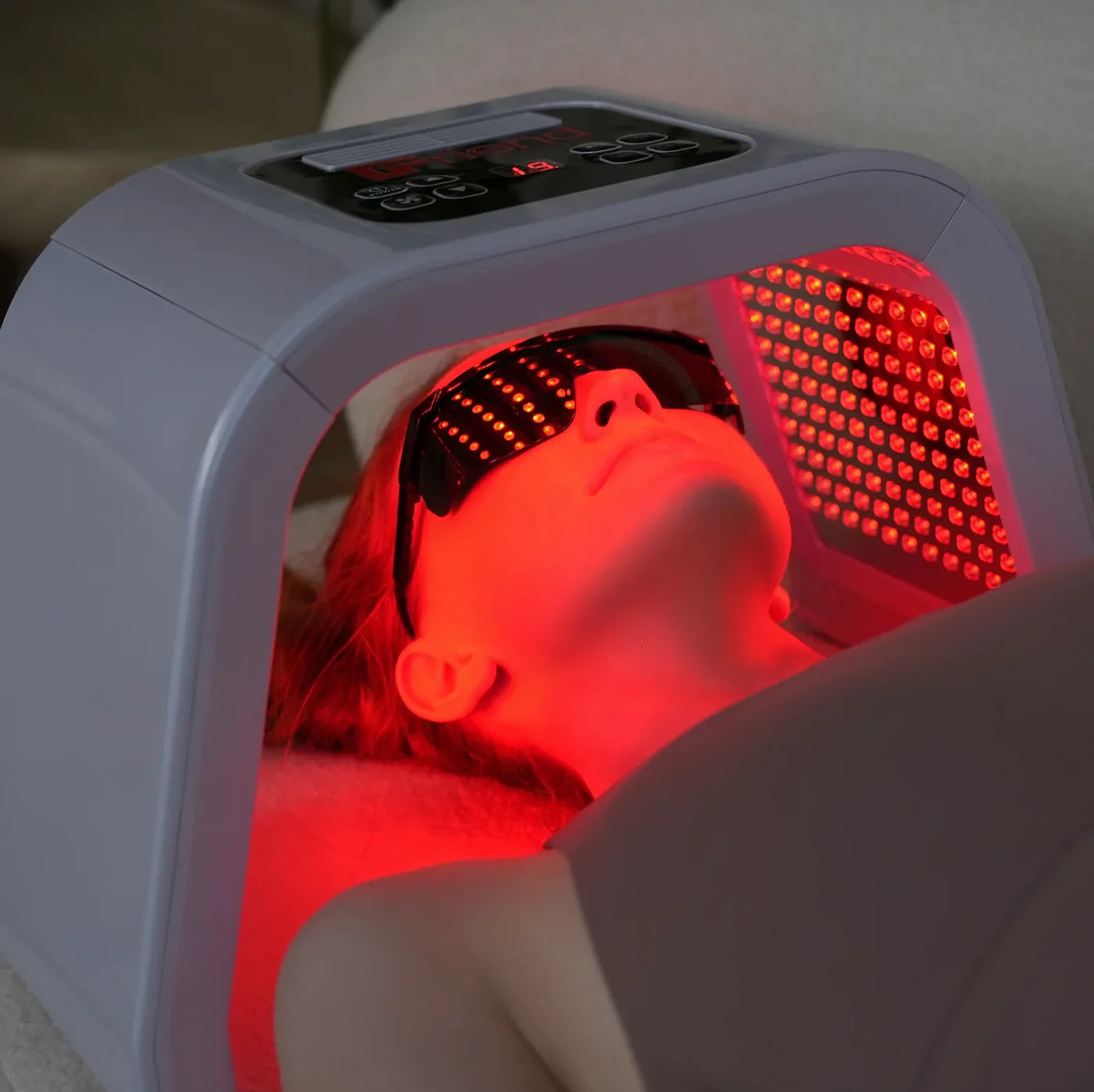 LumiSpa® 7 Color PDT LED Therapy Skin Care Arch - Infrared Light and Mist Function Lumilux